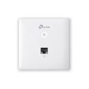 Image of TP Link Omada AC1200 Wireless MU-MIMO Gigabit Wall-Plate Access Point 867 Mbps 300 Mbps 867 Mbps 101001000 Mbps IEEE 802.11ac IEEE 802.11b IEEE 802.11