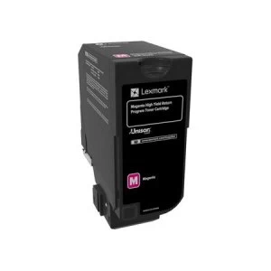 Image of Lexmark 84C2HM0 Magenta Laser Toner Ink Cartridge