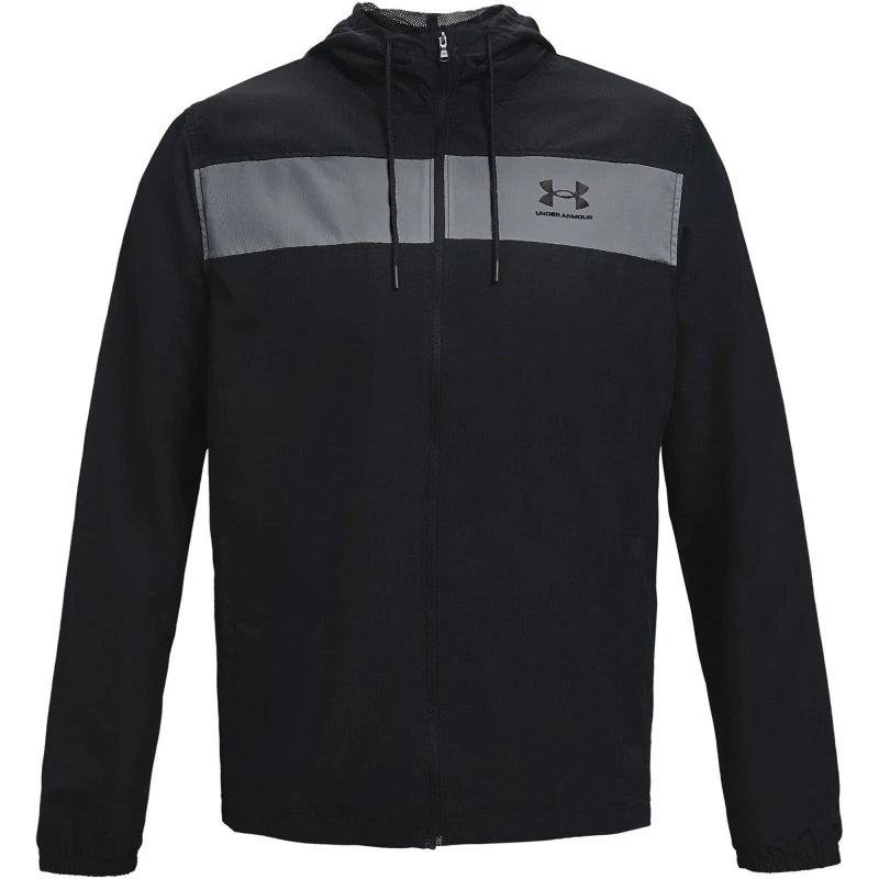 Image of Under Armour Armour UA Sportstyle Windbreaker Jacket Mens - Black 2XL