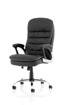 Image of Ontario Black PU Chair