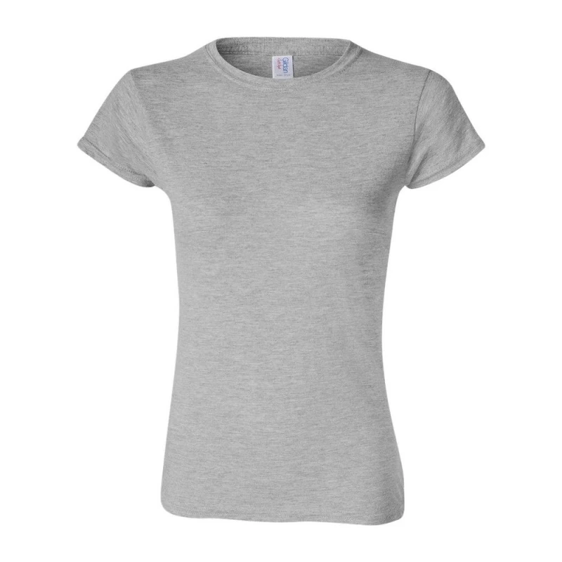 Image of Gildan Softstyle Midweight T-Shirt Grey female