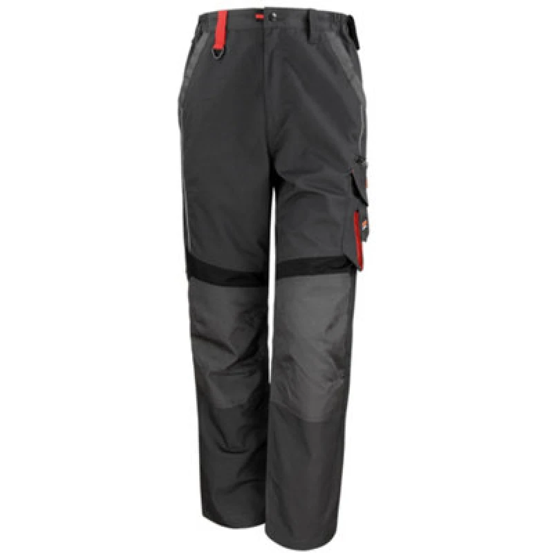 Image of Result Result Men Technical Work Trousers in Grey Size: large Grey L Male 5063470448463