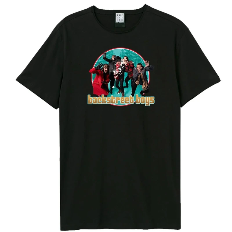 Image of Amplified Amplified Men Circle Backstreet T-Shirt in Black Size: X-Small Black XS Male 5063852061822