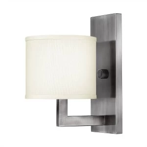 Image of 1 Light Indoor Wall Light Antique Nickel, E27