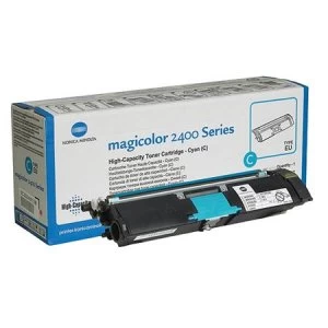 Image of Konica Minolta 171-0589-007 Cyan Laser Toner Ink Cartridge