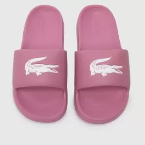 Image of Lacoste Serve 1.0 Sandals In Pink