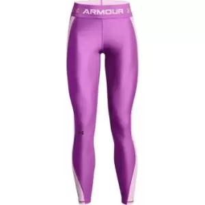 Image of Under Armour Armour Heatgear Tights Womens - Purple