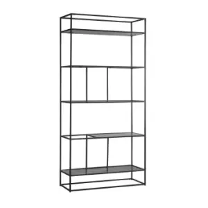 Image of Crossland Grove Harlow Display Unit Bookcase Antique Silver