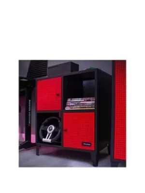 Image of Mesh-Tek Square Display Cabinet With 4 Cube Storage