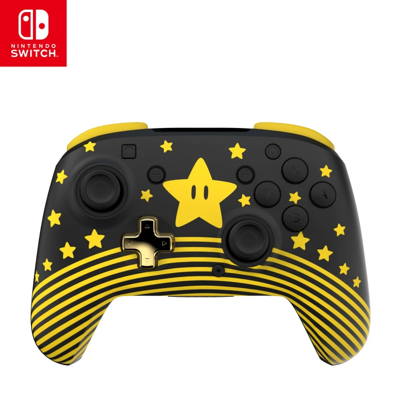 Image of TURTLE BEACH Rematch Wireless Controller for Nintendo Switch - Super Mario Star 840454400113