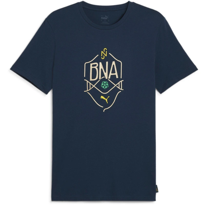 Image of Puma Neymar Jr BNA Logo T-Shirt Adults - Blue Blue M