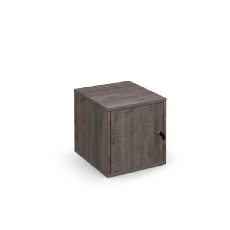 Image of Flux Modular Storage Single Box Locker - Grey Oak