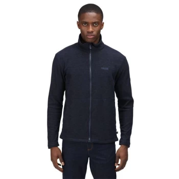 Image of Regatta Eilon Full Zip Fleece Jacket - Navy/BlkMarl