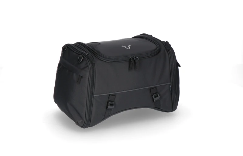Image of SW-Motech ION M tail bag - 26-36 l. Black. 600D Polyester / Soft-Vinyl.