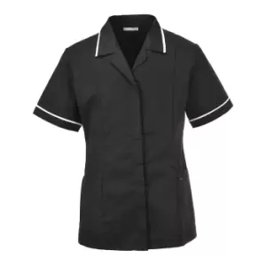 Image of Portwest Ladies Classic Work Tunic Black 2XL