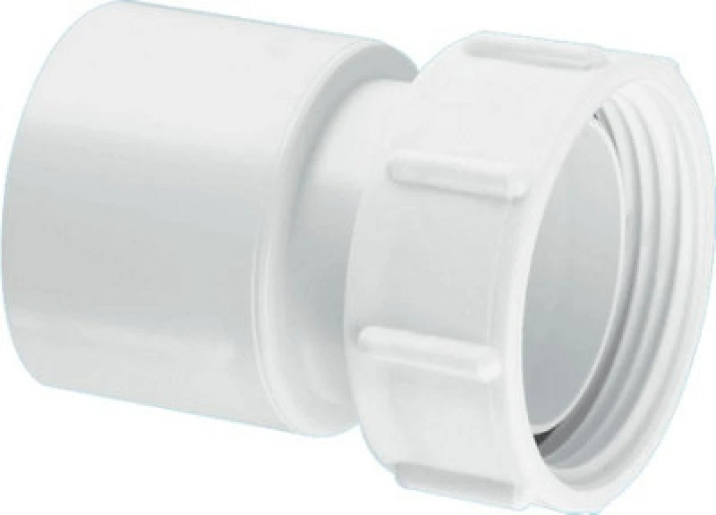 Image of McAlpine S25 1.25" Solvent Weld BSP Coupling White
