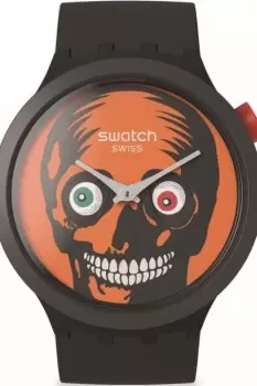 Image of Swatch It's Spooky Time Halloween Big Bold Bioceramic Watch SB03B700