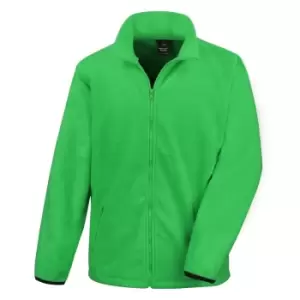 Image of Result Mens Core Fashion Fit Outdoor Fleece Jacket (L) (Vivid Green)
