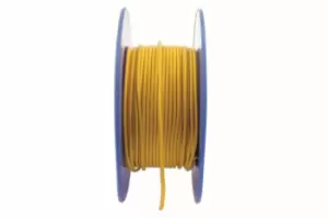 Image of Yellow Thin Wall Single Core Cable28/0.30 50m Connect 30037