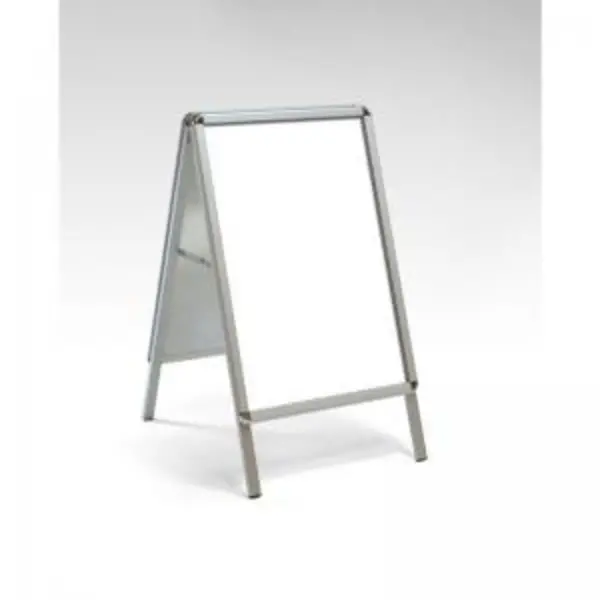 Image of SECO Seco Aluminium Snap Frame A-Board 32mm A1 Silver - A1AB A1AB