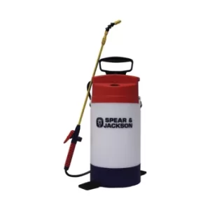 Image of Spear and Jackson Pressure Sprayer for Wood Stain and Chemicals 5L 5LPAPSWOOD