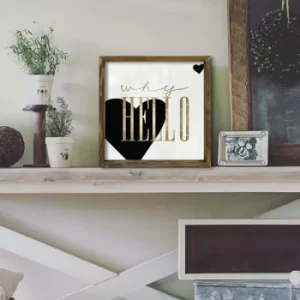 Image of MZM207 Multicolor Decorative Framed MDF Painting