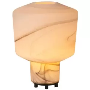 Image of Lucide ALISTAIR - Table Lamp - Ø30cm - 1xE27 - White