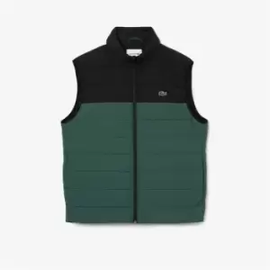 Image of Lacoste Padded Gilet - Green