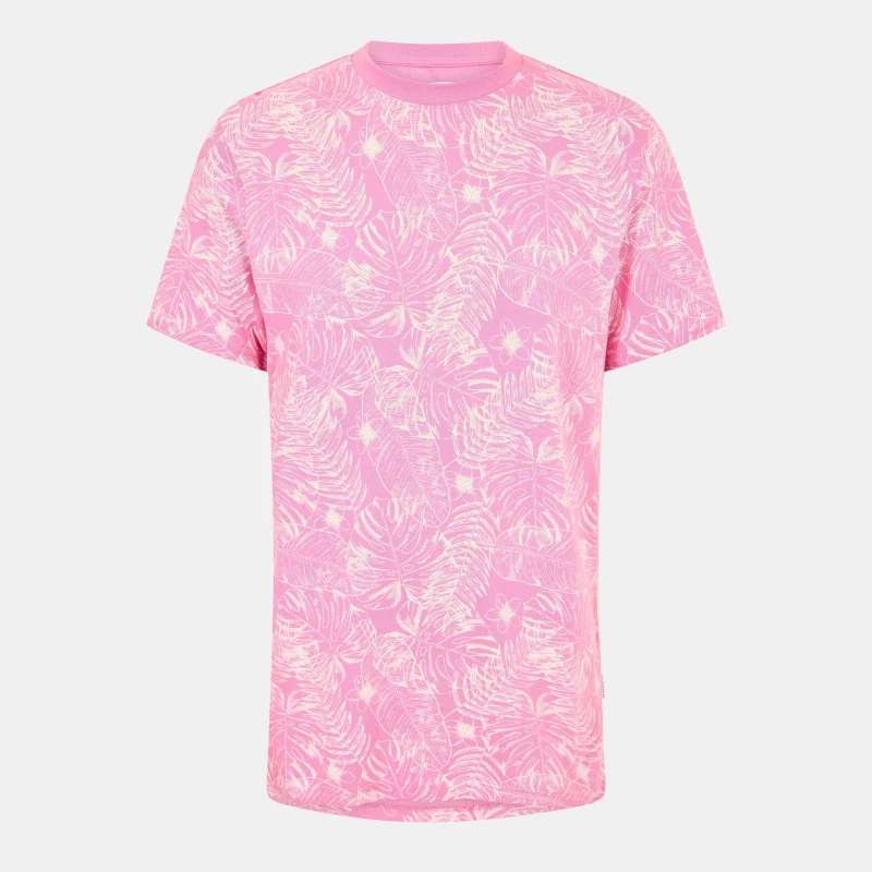 Image of Peter Werth Mens W Madders T-Shirt Pink male Medium