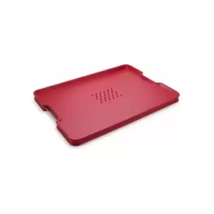Image of Joseph Joseph Cut & Carve Plus Chopping Board Red Extra Large