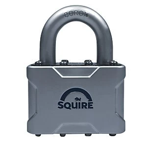 Image of Squire Die Cast Body Cover with Boron Shackle Padlock - 50mm