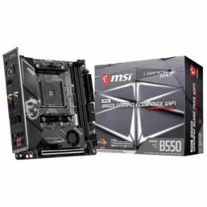 Image of MSI MPG B550I GAMING EDGE MAX WIFI AMD iTX Motherboard