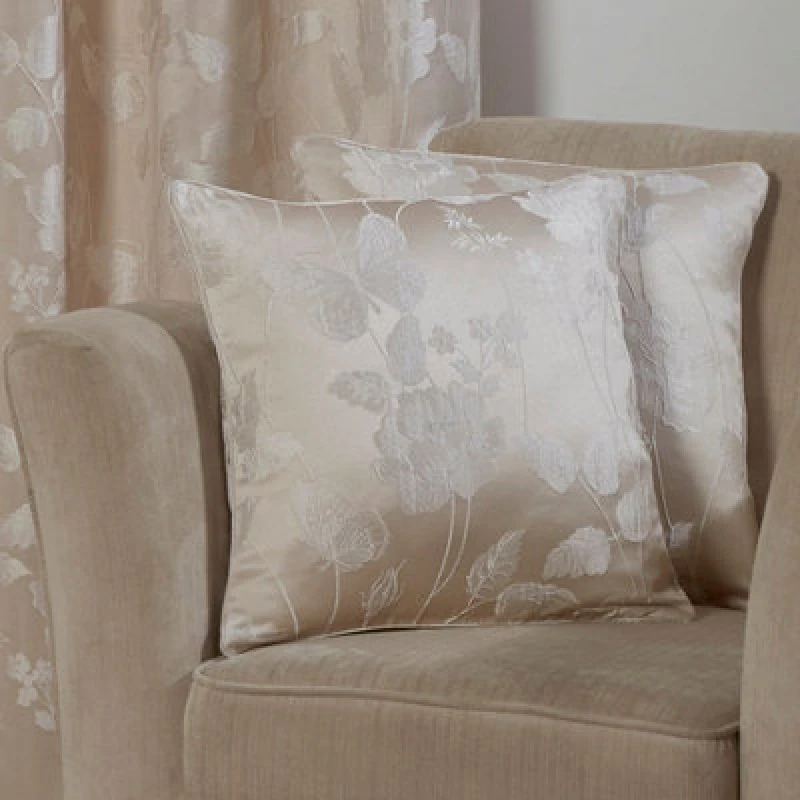 Image of Meadow Cushion Cover In Cream Beige