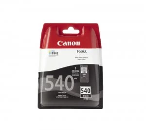Image of Canon PG540 Black Ink Cartridge, Black