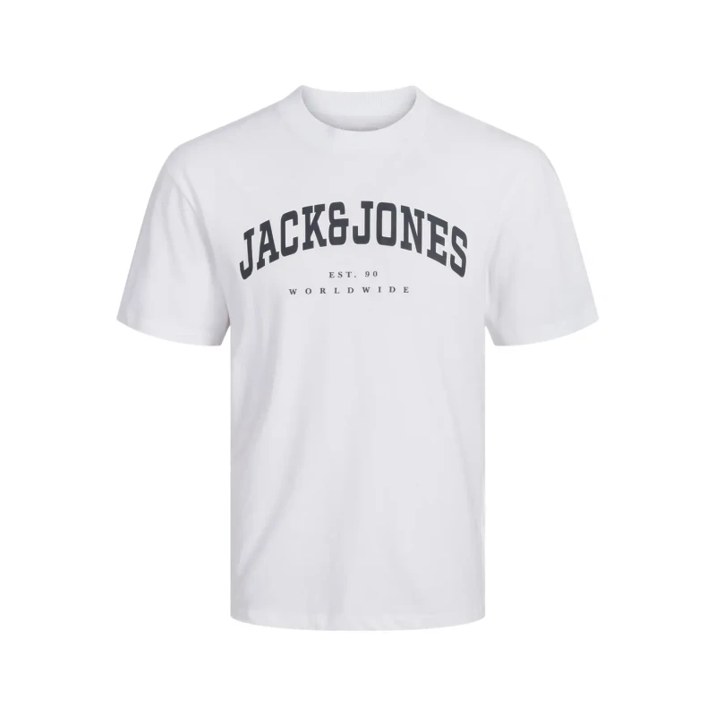 Image of jack & jones Kid's T-Shirt Jack & Jones Caleb Varsity Blanc Male 10 ans