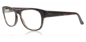 Image of Gucci 1044 Clip-on Sunglasses Havana with Brown Clip On J5G TVD