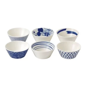 Image of Royal Doulton Pacific set of 6 11cm bowls