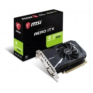 Image of MSI Aero ITX GeForce GT1030 2GB GDDR5 Graphics Card