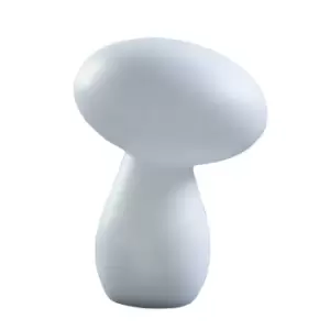 Image of Pao Table Lamp 2 Light CFL In Line Switch Indoor, Opal White