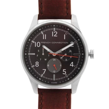 Image of French Connection 1307B Watch Mens - Brown