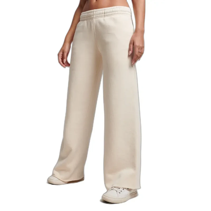 Image of Superdry Womens Straight Cut Faded Joggers Superdry Gris Female M