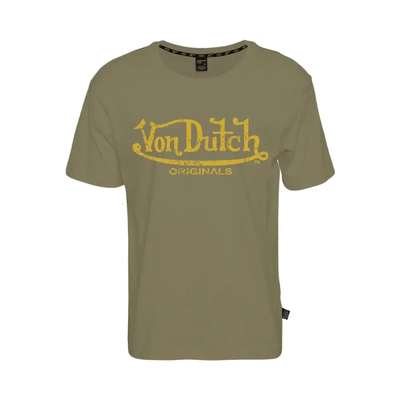Image of Von Dutch Womens T-Shirt Von Dutch Alexis Vert Unisex S
