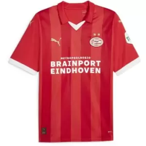 Image of Puma PSV Eindhoven Home Shirt 2023 2024 Adults - Red