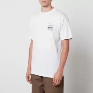 Image of Vans Checkerboard Blooming Cotton-Jersey T-Shirt - M