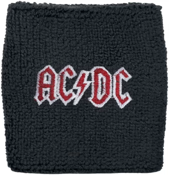 Image of AC/DC Logo - Wristband Sweatband black