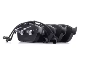 Image of RIDEX Brake pad set 402B0842 Brake pads,Brake pad set, disc brake AUDI,A6 Avant (4G5, 4GD, C7),Q5 (8RB),A6 Limousine (4G2, 4GC, C7)