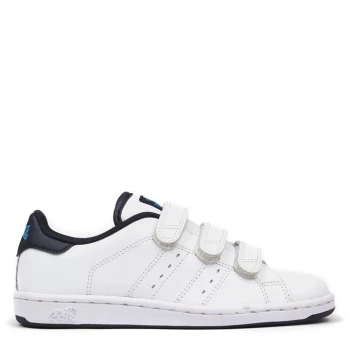 Image of Lonsdale Leyton Childrens Trainers - White/Navy