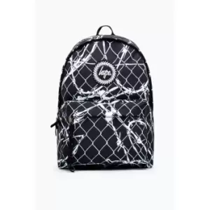 Image of Hype Fence Backpack (One Size) (Black/White)