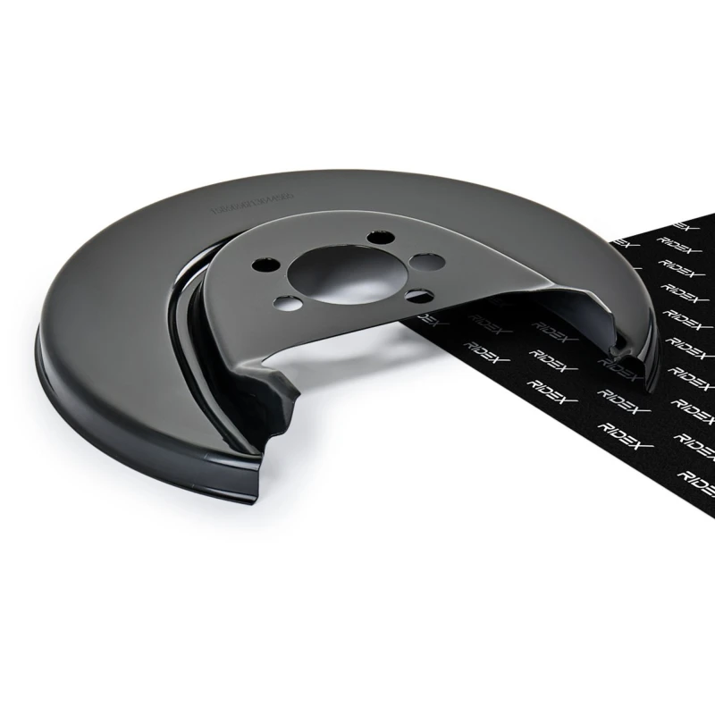 Image of RIDEX 1330S0046 Brake Disc Back Plate Rear Axle Right Sheet Steel Splash Panel,brake disc (1330)