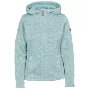 Image of Trespass Womens/Ladies Teesta Fleece Hoodie (3XL) (Aquamarine)